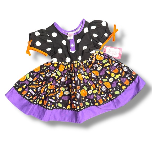 Ricrac & Ruffles Other - Baby girls Halloween Dress